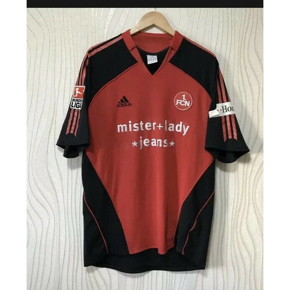 Men's Umbro 1.FC Nurnberg Nuremburg Adidas Jersey L - Picture 1 of 11